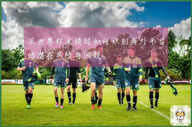 买世界杯竞猜时如何识别海外平台的潜在风险与问题